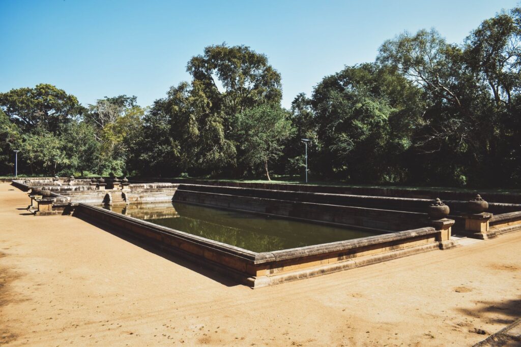 Twin Ponds, un imprescindible en tu visita a Anuradhapura